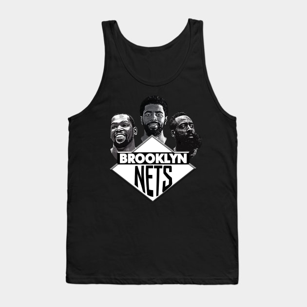 KD, Kyrie, and the Beard Tank Top by IronLung Designs